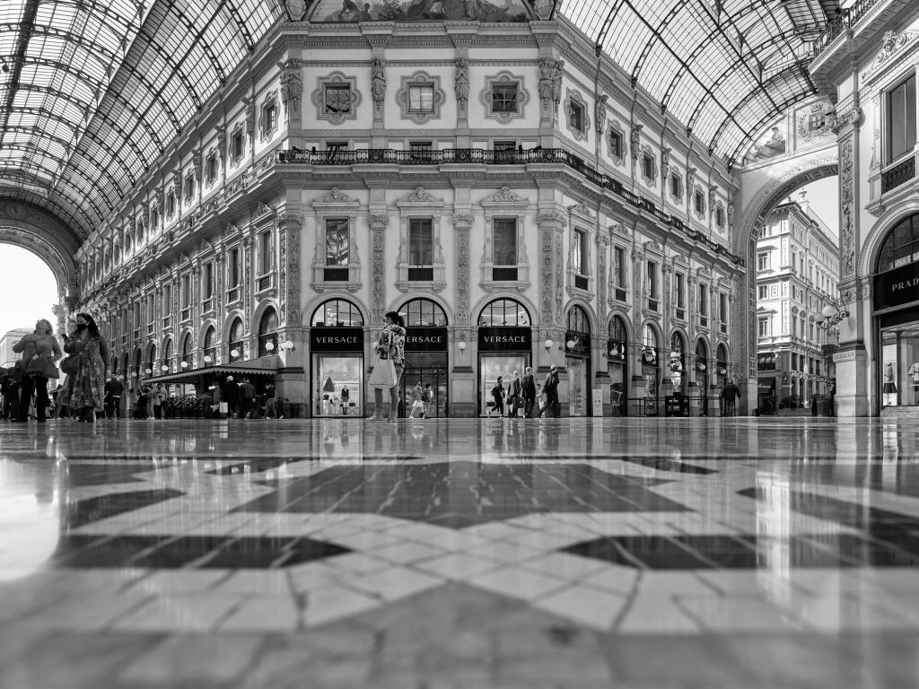 Galleria Vittorio Emanuele. Milano, Italy.